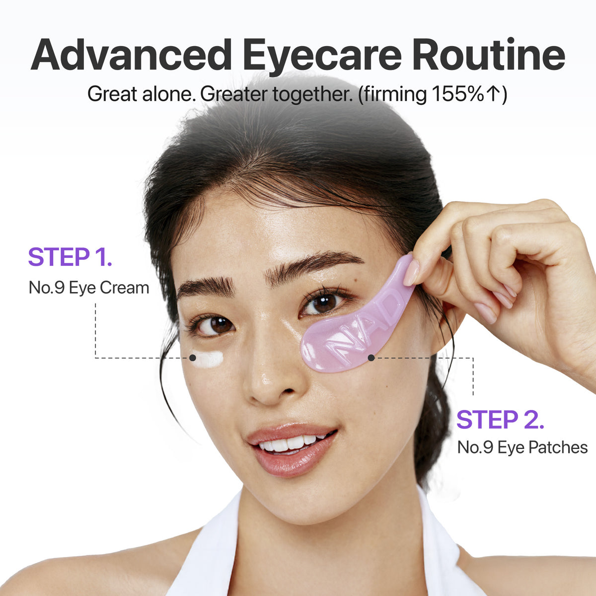 پچ زیر چشم کلاژن و NAD+ نامبوزین شماره 9